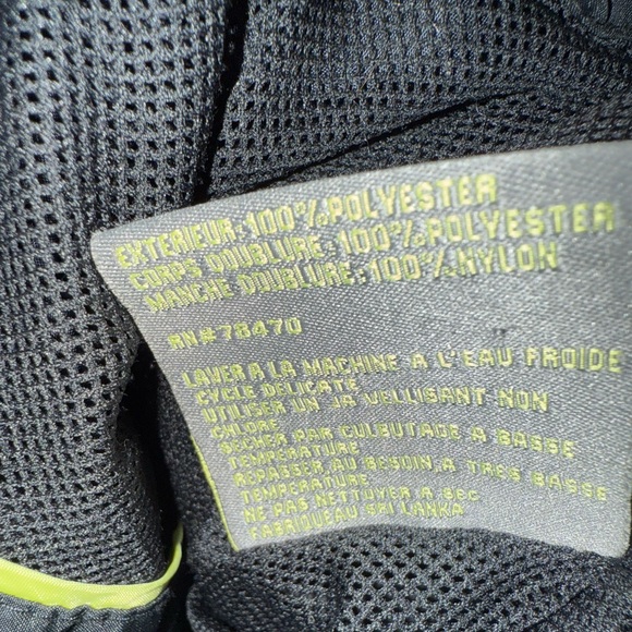 Kenneth Cole Reaction Black Windbreaker Jacket - Picture 4 of 10